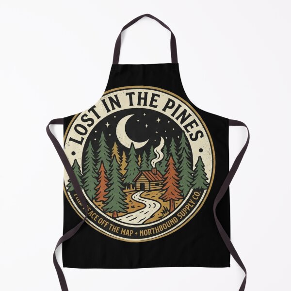Item preview, Lost In The Pines designed and sold by Stickersdevelop.