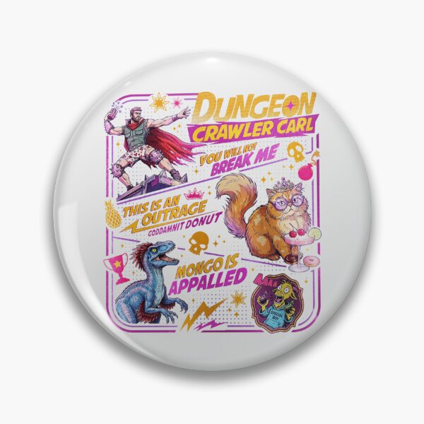 Item preview, Dungeon Crawler Carl This Is An OUTRAGE Princess Donut Mongo designed and sold by SmithKevinDes.