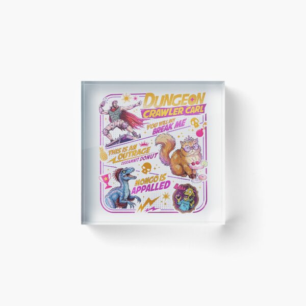 Item preview, Dungeon Crawler Carl This Is An OUTRAGE Princess Donut Mongo designed and sold by SmithKevinDes.