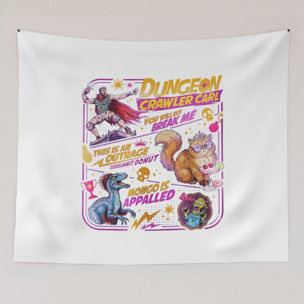Item preview, Dungeon Crawler Carl This Is An OUTRAGE Princess Donut Mongo designed and sold by SmithKevinDes.