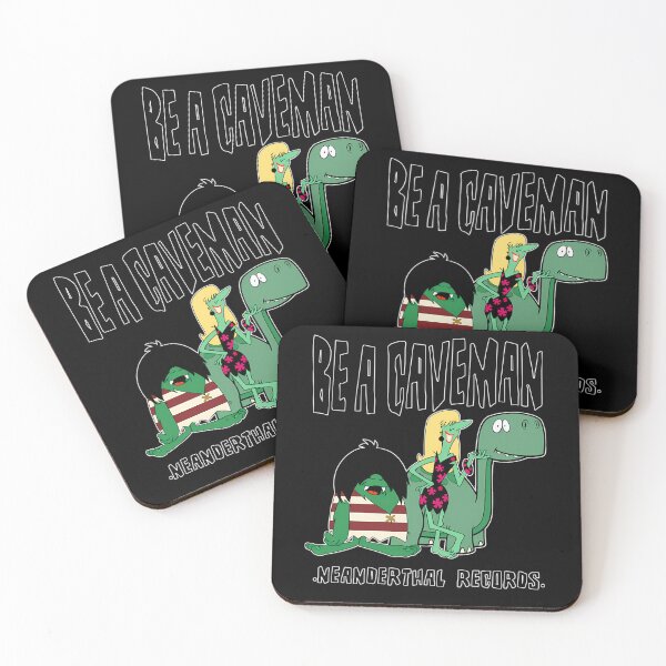 Item preview, Cartoon Caveman Characters and a Green Long Necked designed and sold by Geergio.