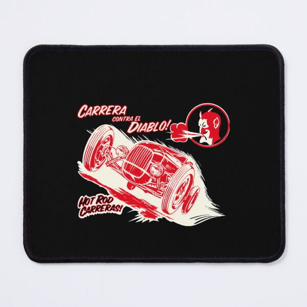 Item preview, Red and Cream Hot Rod Racing Car Illustration designed and sold by Geergio.