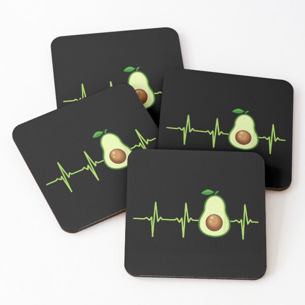Item preview, Avocado Heartbeat Funny designed and sold by goombi-creative.
