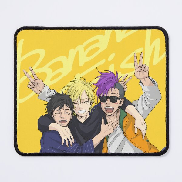 Item preview, Shorter Wong Banana Fish Bright Friendship Yellow Background Energy designed and sold by MicaheHaffner.