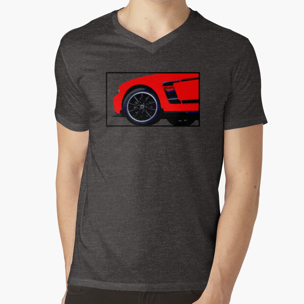 Shift Shirts Modern Muscle - Ford Mustang Boss 302 Inspired V-Neck T-Shirt