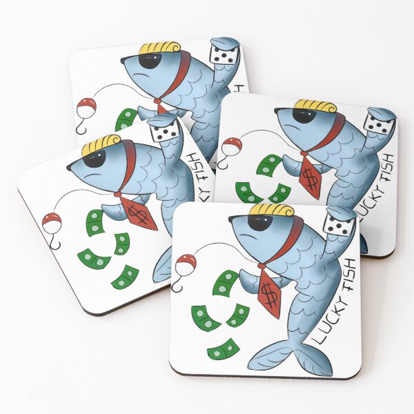 Item preview, Lucky Fish Gambler designed and sold by QUEENOEST.