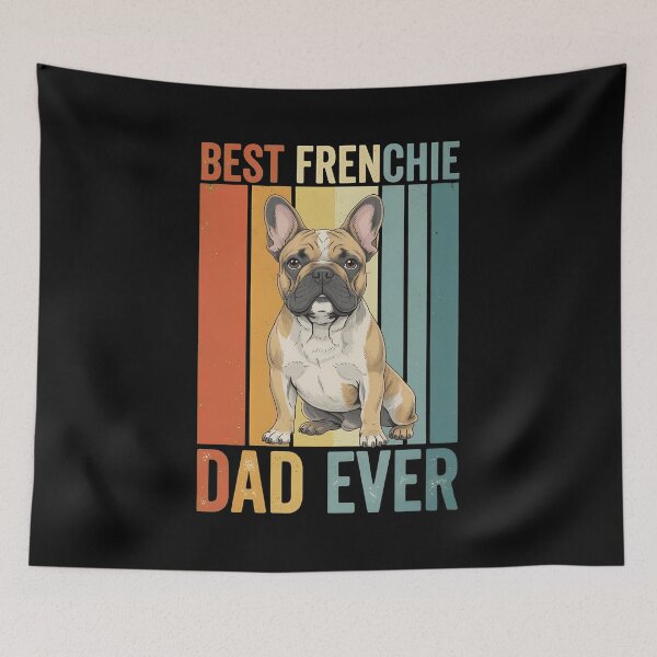 Item preview, Best Frenchie Dad Vintage French Bulldog Dog Lovers Kids designed and sold by OlyvieArt.