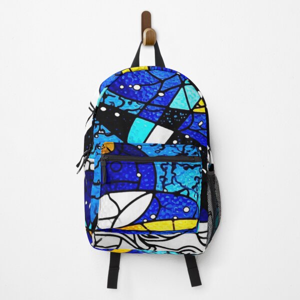 Item preview, arctic wings stained glass colorful geometric abstract design designed and sold by SmashingDeals.