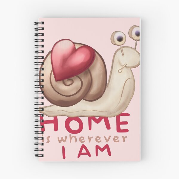 Item preview, Snail Home Wherever I Am designed and sold by QUEENOEST.