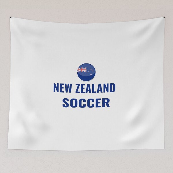 Item preview, NEW ZEALAND SOCCER Shirt – NZ Flag Fan Tee | Uncle Jichuan designed and sold by Uncle-Jichuan.