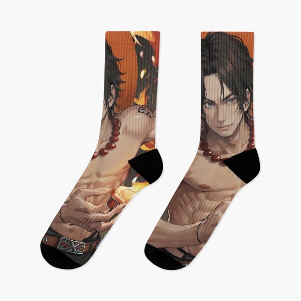 Item preview, Portgas D Ace One Piece Confident Flame Hat Pose designed and sold by MicaheHaffner.