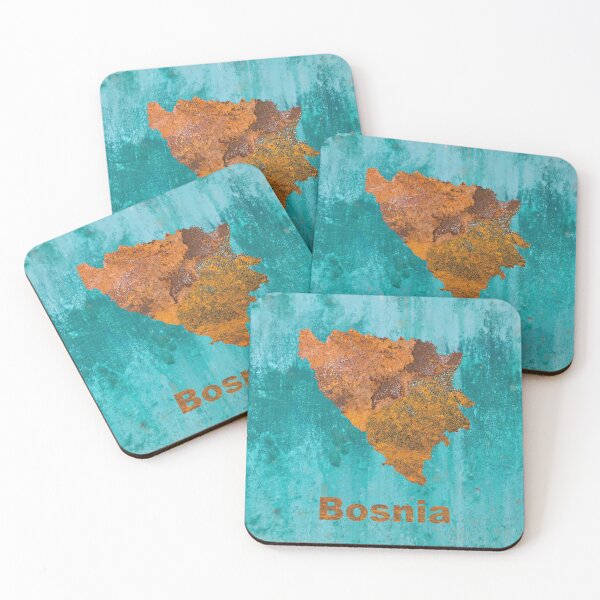 Item preview, Bosnia Rust on Teal designed and sold by Elisabeth Lucas.