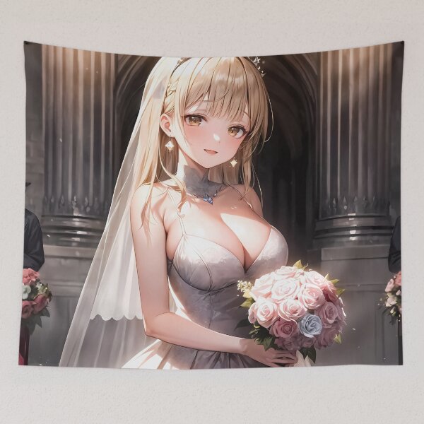 Item preview, Mahiru Shiina Angel Next Door Wedding Day Grace designed and sold by MicaheHaffner.