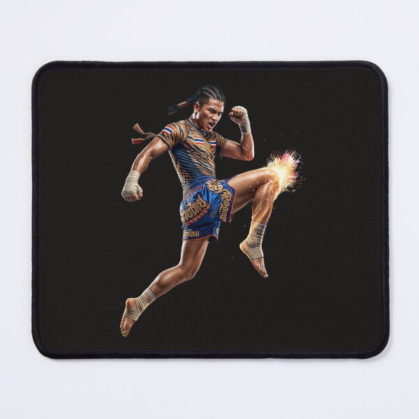 Item preview, The Flying Knee: Spirit of the Muay Thai Warrior designed and sold by Ponsak.