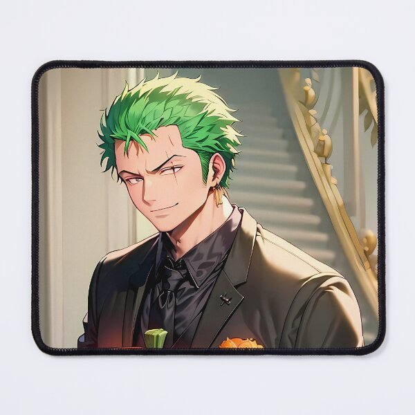 Item preview, Roronoa Zoro One Piece Halloween Pumpkin Gentleman Anime Mood designed and sold by MicaheHaffner.