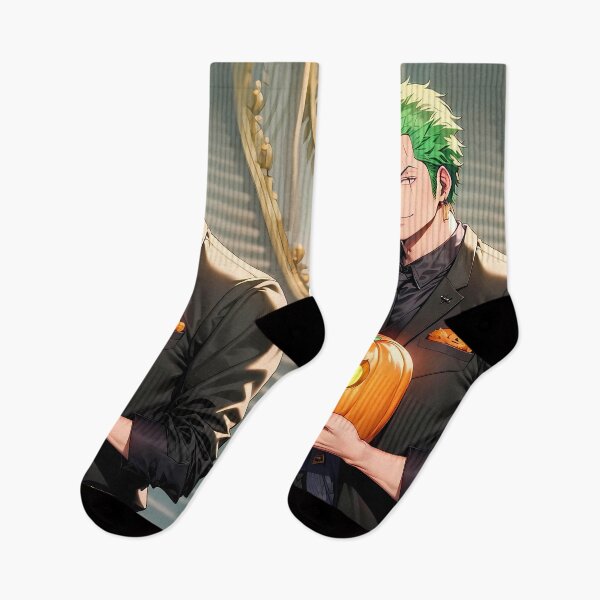 Item preview, Roronoa Zoro One Piece Halloween Pumpkin Gentleman Anime Mood designed and sold by MicaheHaffner.