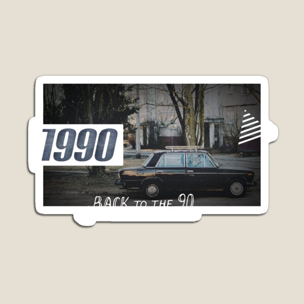 Item preview, Back to the 90s Vintage Car Retro Art designed and sold by rich-moda.