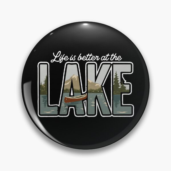 Item preview, Life Is Better At The Lake designed and sold by Chromarist.