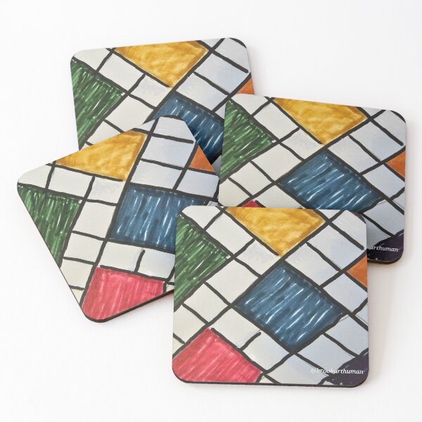 Item preview, Dark Rainbow light Pavers designed and sold by DancingCreek.