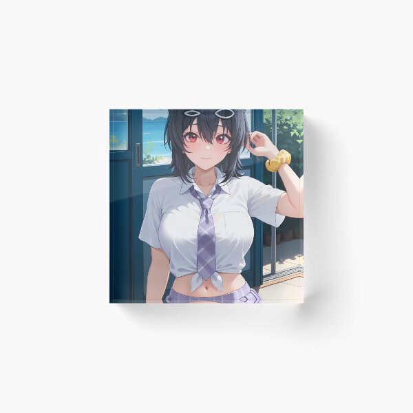 Item preview, Umi Asanagi Second Prettiest Girl Summer School Seaside Smile designed and sold by MicaheHaffner.