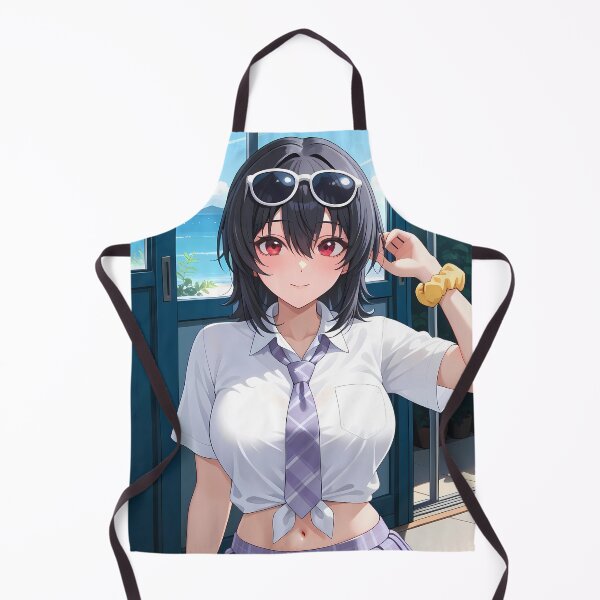 Item preview, Umi Asanagi Second Prettiest Girl Summer School Seaside Smile designed and sold by MicaheHaffner.
