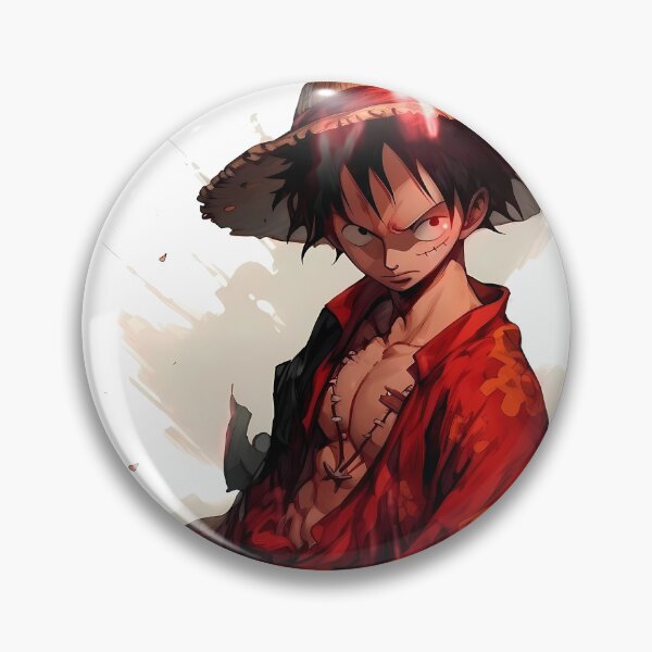 Item preview, Monkey D Luffy One Piece Red Robe Samurai Aura designed and sold by MicaheHaffner.