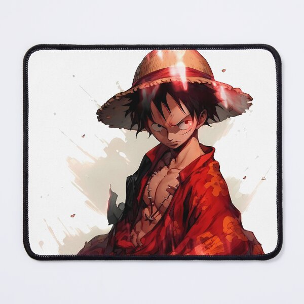 Item preview, Monkey D Luffy One Piece Red Robe Samurai Aura designed and sold by MicaheHaffner.