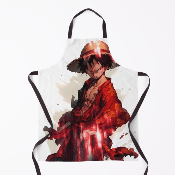 Item preview, Monkey D Luffy One Piece Red Robe Samurai Aura designed and sold by MicaheHaffner.