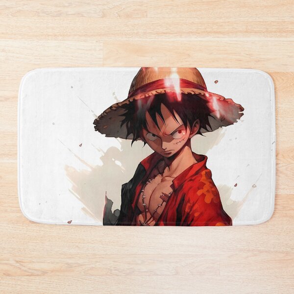 Item preview, Monkey D Luffy One Piece Red Robe Samurai Aura designed and sold by MicaheHaffner.