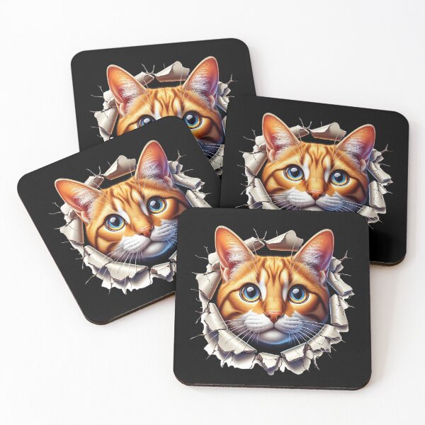 Item preview, Curious Whiskers - Feline Intrigue Unleashed designed and sold by nncreator.