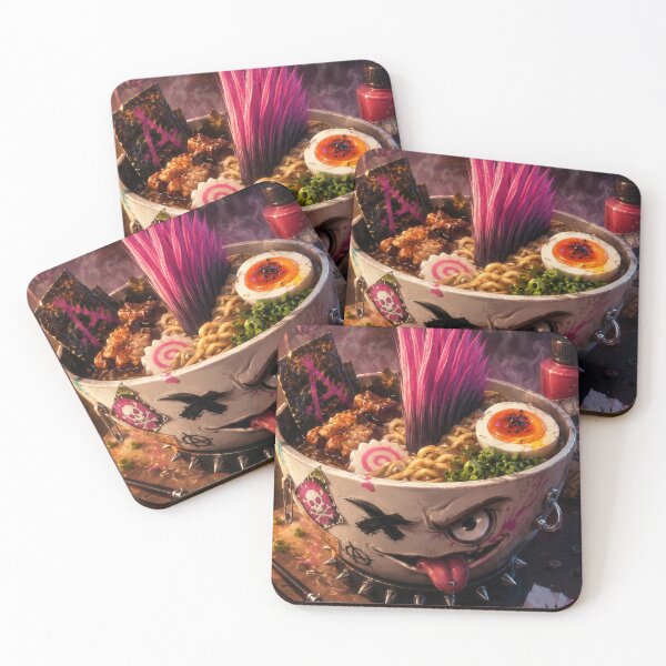 Item preview, Rebel Punk Ramen With Electric Pink Noodles designed and sold by MarlicShop.