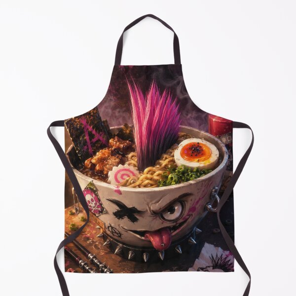 Item preview, Rebel Punk Ramen With Electric Pink Noodles designed and sold by MarlicShop.