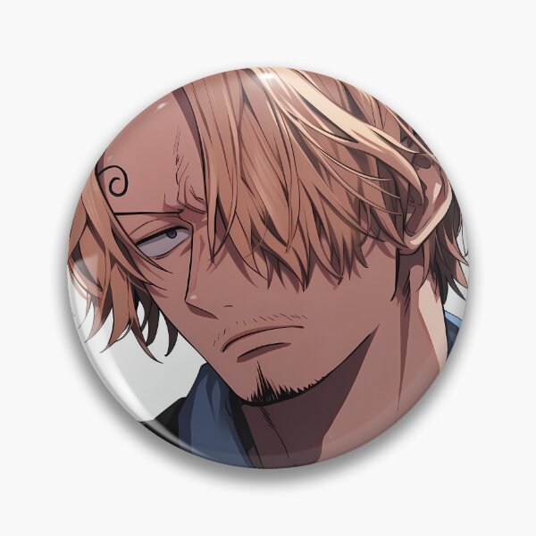 Item preview, Sanji Vinsmoke One Piece Shadowed Blue Collar Portrait designed and sold by MicaheHaffner.