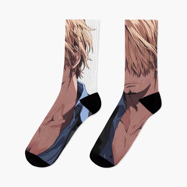 Item preview, Sanji Vinsmoke One Piece Shadowed Blue Collar Portrait designed and sold by MicaheHaffner.