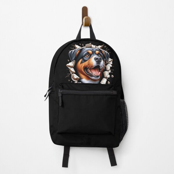Item preview, Dynamic Canine Breakthrough: Rottweiler's Joyful Escape designed and sold by nncreator.