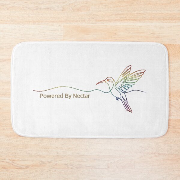 Item preview,  Powered By Nectar Hummingbird One Line Art Vintry Off designed and sold by VintryOff.