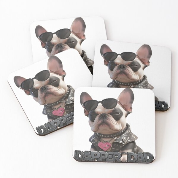 Item preview, Dapper Dad - The French Bulldog Companion of a Trendy Owner Kids designed and sold by OlyvieArt.