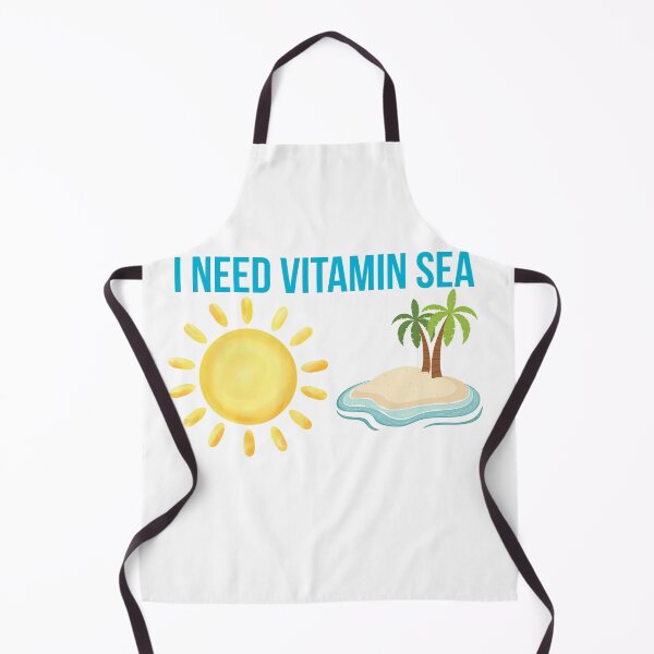 Item preview, I Need Vitamin Sea Beach Summer Quote designed and sold by mayacreations7.