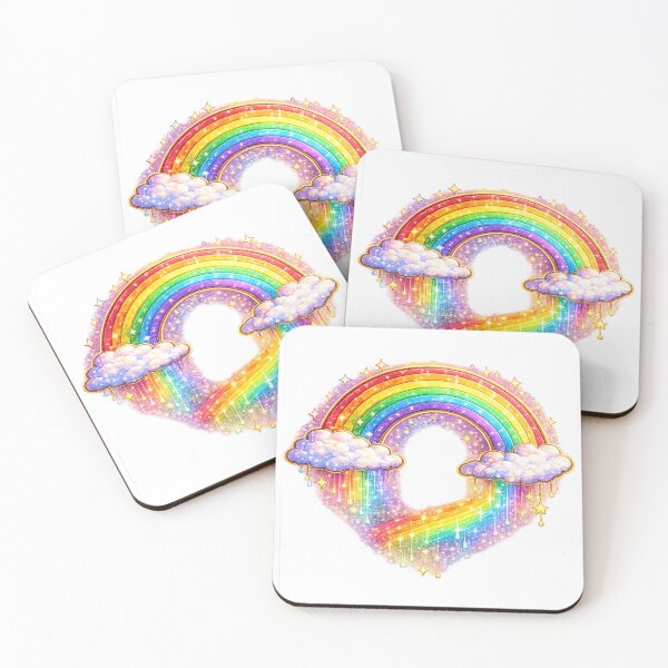 Item preview, Sparkling Rainbow Heart Sticker | LGBTQ Pride Rainbow | Love Is Love Cute Rainbow Heart Gift | Queer Aesthetic designed and sold by ArtByTripti.