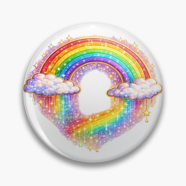 Item preview, Sparkling Rainbow Heart Sticker | LGBTQ Pride Rainbow | Love Is Love Cute Rainbow Heart Gift | Queer Aesthetic designed and sold by ArtByTripti.