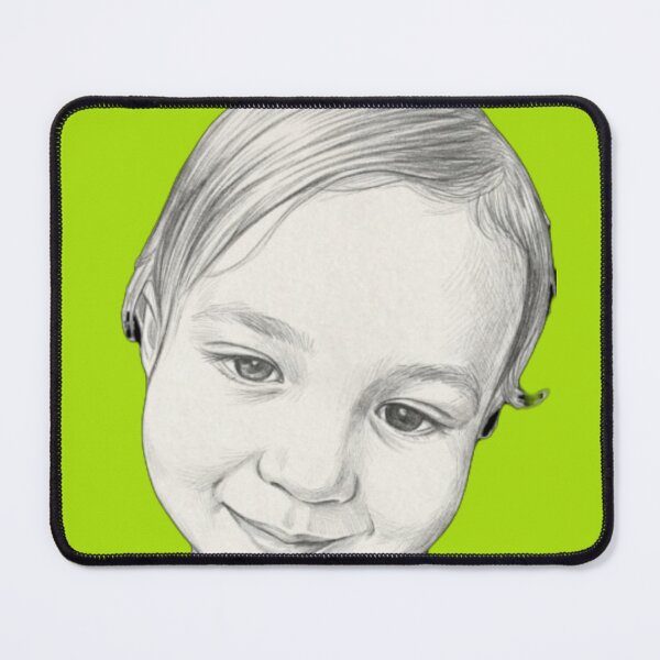 Item preview, Cute Baby Pencil Sketch Portrait - Artistic Minimalist Drawing designed and sold by NouryExpress.