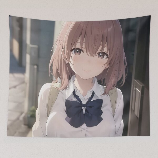 Item preview, Shouko Nishimiya A Silent Voice Gentle School Day Smile designed and sold by Williamhallano.