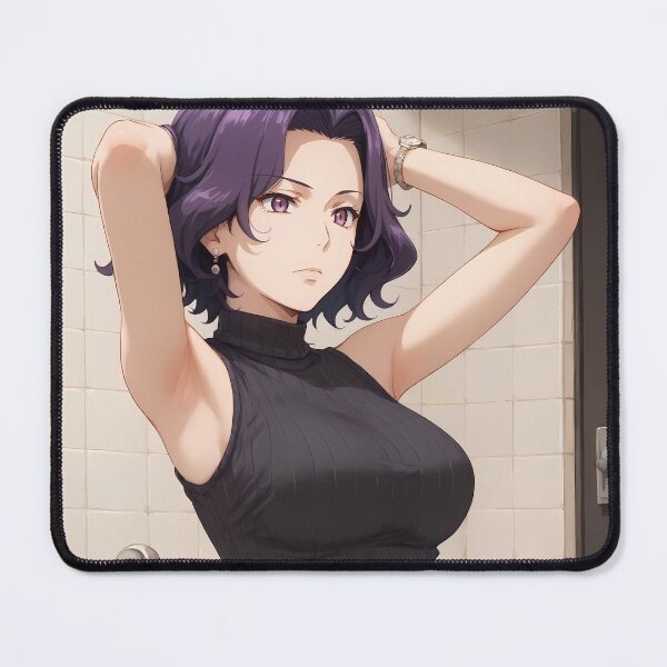 Item preview, Azusa Hamaoka Grand Blue Bathroom Mirror Poise designed and sold by Williamhallano.