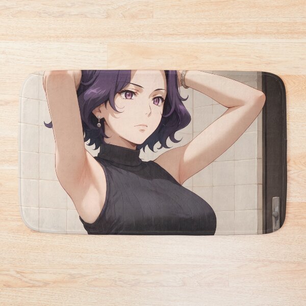 Item preview, Azusa Hamaoka Grand Blue Bathroom Mirror Poise designed and sold by Williamhallano.