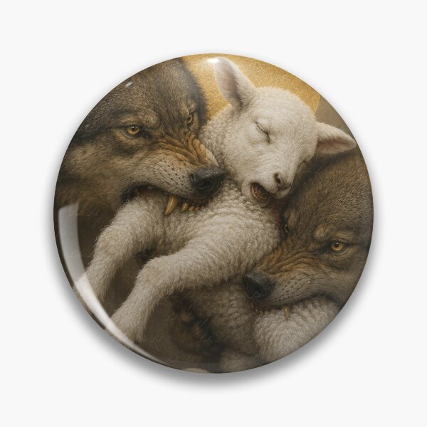 Item preview, Lamb of God –  Surrounded by Wolves designed and sold by LuluLeb.