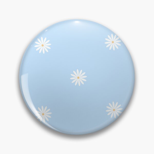 Item preview, Cute Daisy Pattern Soft Blue designed and sold by snoograpes.