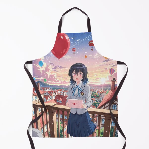Item preview, Umi Asanagi Second Prettiest Girl Balloon Sunset Letter Smile designed and sold by Williamhallano.