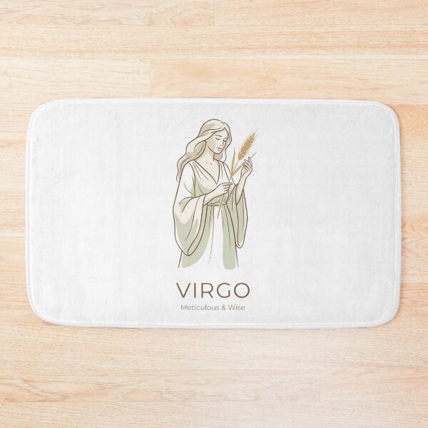 Item preview, Daily Horoscope Virgo Zodiac Sign – Meticulous & Wise Astrology Design designed and sold by Bhaskar Digital Art.