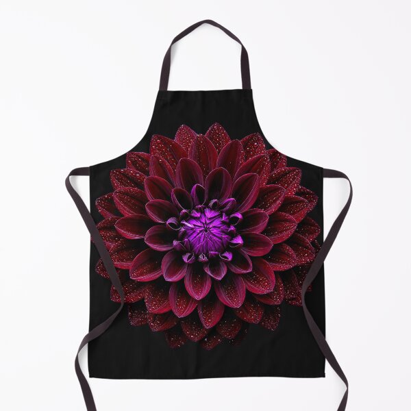 Item preview, Dark Botanical Gothic Dahlia — Moody Floral designed and sold by WitchyBotanicaArt.
