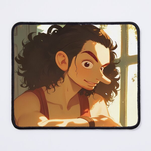 Item preview, Usopp One Piece Golden Window Pirate Smirk designed and sold by Williamhallano.